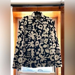 Zara Geometric Jacquard Jacket - Men's Medium - Spring or Fall